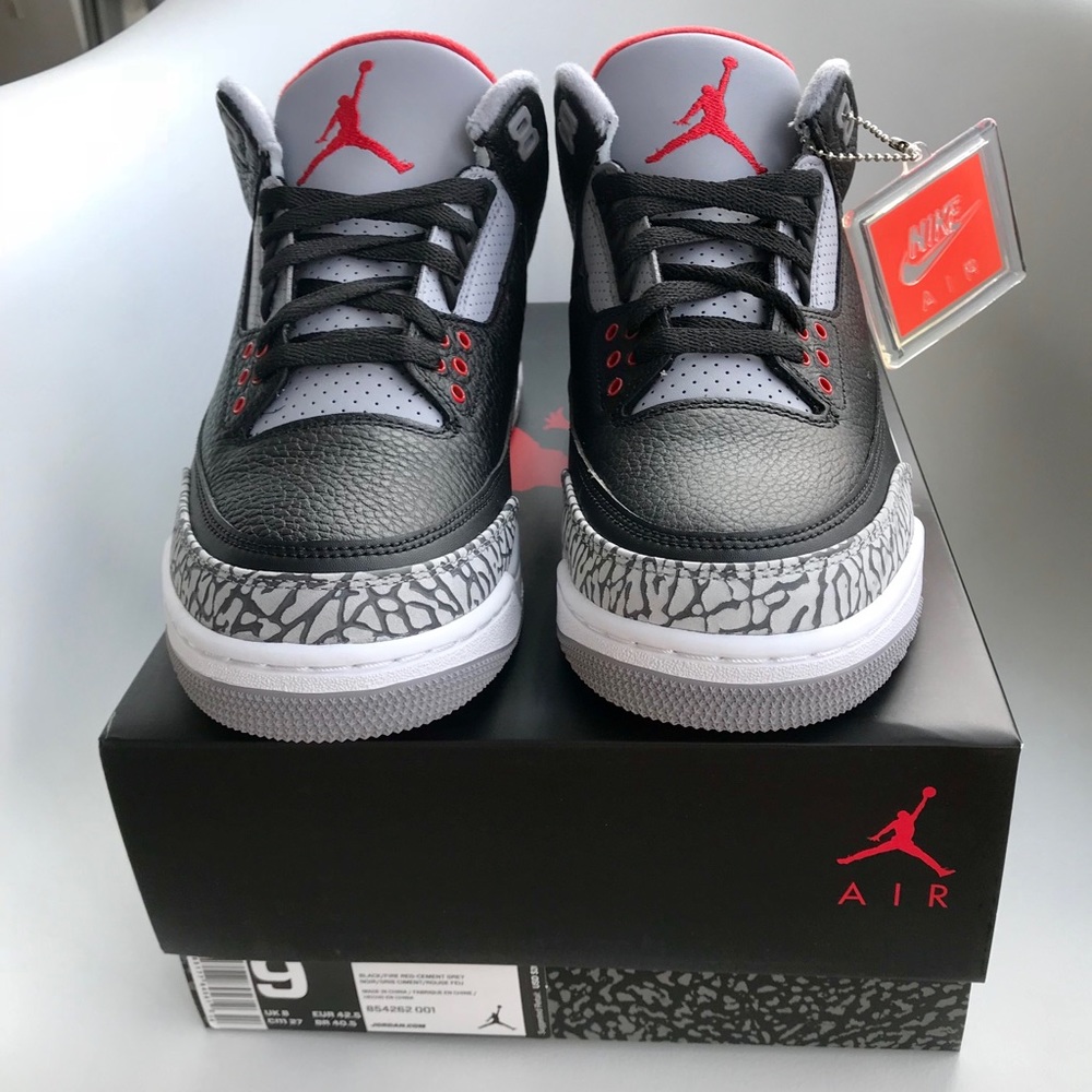 Nike Air Jordan 3 Retro Black Cement